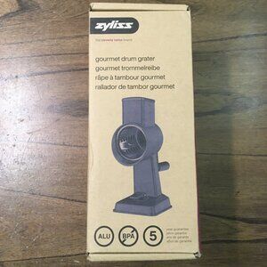 NEW Zyliss Gourmet Drum Grater w/ 1 drum in Box
